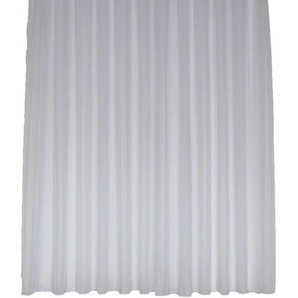 Gardine WIRTH Gerty Gardinen Gr. 175 cm, Faltenband, 700 cm, weiß Schlafzimmergardinen Fertig-Store mit FB 1:3 nach Maß