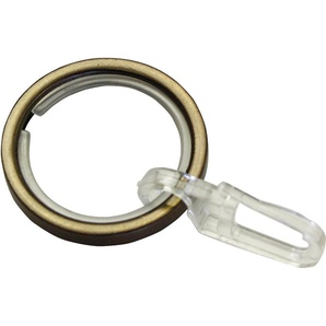Faltenlegehaken inkl DecoProfi Gardinenringe für Gardinenstangen Ø 16 mm,matt-Silber Set 10 Stück Faltenlegehaken inkl DecoProfi Gardinenringe für Gardinenstangen Ø 16 mm,matt-Silber Set 10 Stück