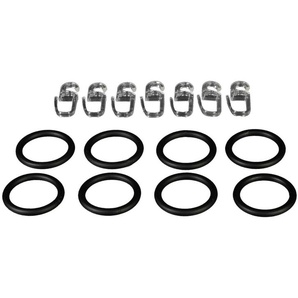 Faltenlegehaken inkl DecoProfi Gardinenringe für Gardinenstangen Ø 16 mm,matt-Silber Set 10 Stück Faltenlegehaken inkl DecoProfi Gardinenringe für Gardinenstangen Ø 16 mm,matt-Silber Set 10 Stück