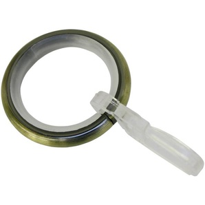 Gardinenringe für Ø 16 mm Messing-Antik