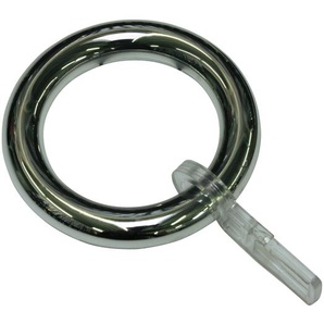 Gardinenringe für Ø 28 mm Chrom