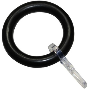 Gardinenringe für Ø 28 mm Schwarz