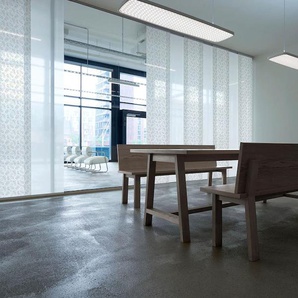 Gardinenschiene GARESA Flächenvorhangschiene Compact Gardinenstangen Gr. L: 220 cm, 3 läufig, weiß Gardinenschienen für Paneele oder Vorhänge mit Gleiter, verlängerbar