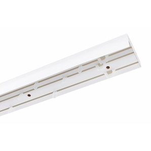Gardinenschiene GARESA Kunststoffschiene mit Blende Gardinenstangen Gr. L: 320 cm, 3 läufig, weiß Gardinenschienen Deckenmontage, verlängerbar, einfache Montage, schlicht