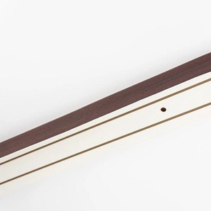 Gardinenschiene GARESA Kunststoffschiene mit Blende Gardinenstangen Gr. L: 480 cm, 2 läufig, braun (mahagoni) Gardinenschienen
