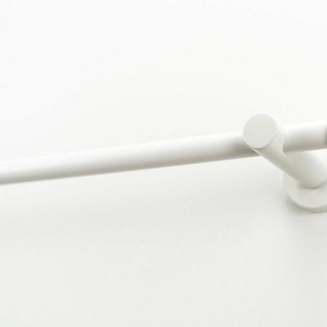 Gardinenstange PILA, GARESA, Ø 20 mm, 1-läufig, Wunschmaßlänge, Vorhanggarnitur, verlängerbar, Knopf mit Ausschnitt, ohne Ringe