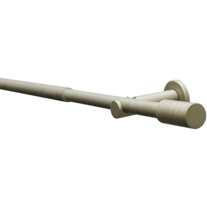 Gardinenstangen-Set Elba Zylinder 1-Lauf Ø 16/19 mm Champagner