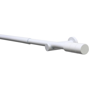 Gardinenstangen-Set Kreta 1-Lauf Ø 16/19 mm Weiß