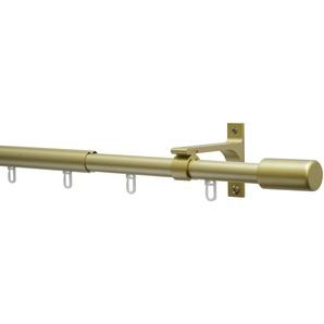 Gardinenstangen-Set Thasos 1-Lauf Ø 19/22 mm