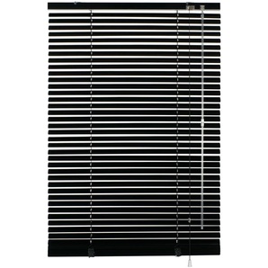GARDINIA Aluminium-Jalousie 25 mm Schwarz