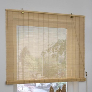 Gardinia Bambus-Rollo natur 80 x 160 cm GLO727302140