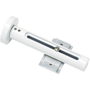 Gardinenstangenhalter GARDINIA Wandträger 3-läufig Gardinenstangenhalterungen Gr. Länge: 19 cm, weiß Gardinenstangenhalter Gardinenstangenhalterungen Serie Flächenvorhang-Technik Atlanta 3-läufig