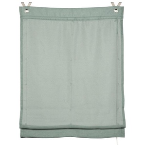 GARDINIA Raffrollo GRS Zen Silence, mit Hakenaufhängung, ohne Bohren, Stoff aus 50 % recyceltes Polyester