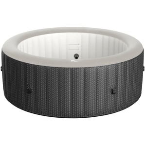 Whirlpool GARDWELL Grey Cloud Whirlpools Gr. B/H: 204 cm x 70 cm, 1429 l, grau (hellgrau, weiß) Whirlpools selbstaufblasend, 138 Luftdüsen, ØxH: 204x70 cm, für 6 Personen