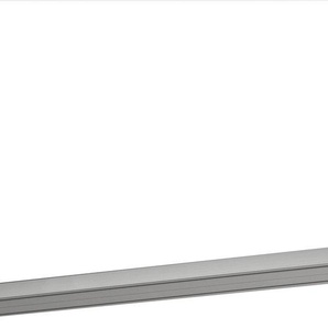 GARESA Gardinenschiene Profil 363 Deckenmontage, Ø 20 mm, 2-läufig, Wunschmaßlänge, mit Bohren, verschraubt, Innenlaufprofil, schlicht, Deckenmontage, Aluminium, verlängerbar