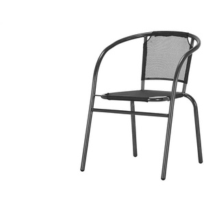 Garten-Bistrostuhl Lucca 2 | schwarz | 51 cm | 74 cm | cm 63,0 |