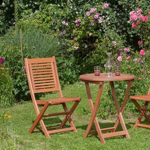 Garten-Essgruppe MERXX »Cordoba« Sitzmöbel-Sets beige (natur, natur, natur) Outdoor Möbel