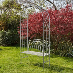 Gartenbank mit Rosenbogen Cranford