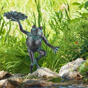 Gartenfigur Frosch Cullins