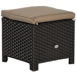 Gartenhocker Danyaal mit Kissen