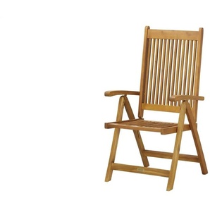 Gartenklappsessel Saigon 1 | holzfarben | 57 cm | 109,5 cm | cm 65,0 |