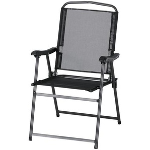 Gartenklappstuhl Sienna 2 | schwarz | 54 cm | 88 cm | cm 62,0 |