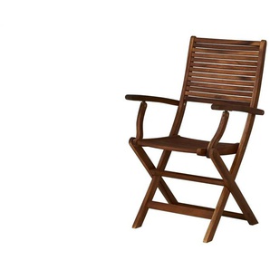 Gartenklappstuhl Toulouse | holzfarben | 54,5 cm | 93,5 cm | cm 59,0 |