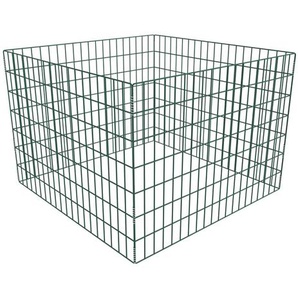 vidaXL Gartenkomposter Quadratmaschen 100 x 100 x 70 cm