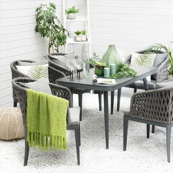 Gartenmöbelsets in Grau Preisvergleich | Moebel 24