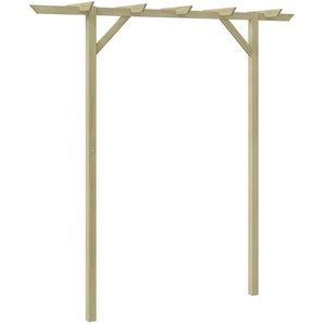 Gartenpergola 205x40x203 cm Holz