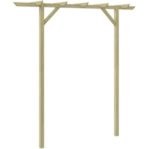 Gartenpergola 205x40x203 cm Holz