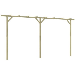 Gartenpergola 410x40x203 cm Holz