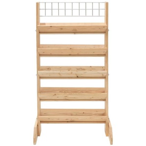 Gartenregal , Lärche , Holz , Lärche , 80x140x50 cm , Gartenzubehör, Gartenkommoden & -regale