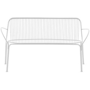 Gartensofa 2-Sitzer HiRay metall weiß / Metall - L 121 cm - Kartell - Weiß