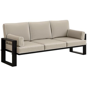 Gartensofa 3-Sitzer VERDINO mit Metallrahmen Simax 03