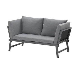 KHG Gartensofa  Medan ¦ grau ¦ Maße (cm): B: 217 H: 73,5 T: 69.0