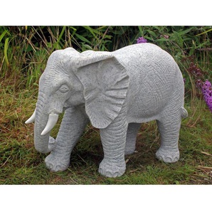 Gartenstatue Stehender Elefant