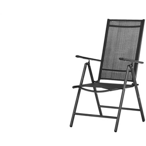 Gartenstuhl Cordoba 5 - schwarz - Materialmix - 55 cm - 88 cm - cm 62,0 | Möbel Kraft