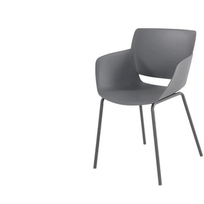 Gartenstuhl ¦ grau ¦ Maße (cm): B: 58 H: 80