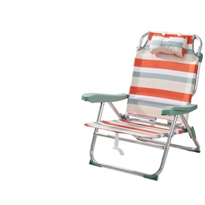 Gartenstuhl  Klappstuhl ¦ orange ¦ Maße (cm): B: 63 H: 82