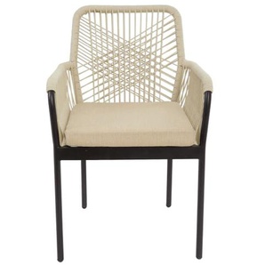 Gartenstuhl Raipur, beige/anthrazit