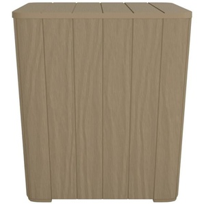 Gartentisch mit Abnehmbarer Tischplatte Hellbraun Polypropylen vidaXL