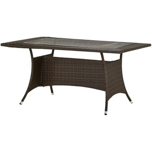 Gartentisch Modena 4 | braun | 150 cm | 72 cm | cm 90,5 |