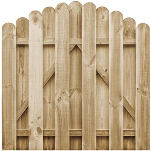 Gartentor Imprägniertes Kiefernholz 100x100 cm