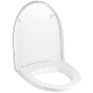 Geberit - Flow WC-Sitz 57590000 weiss, Scharniere Edelstahl