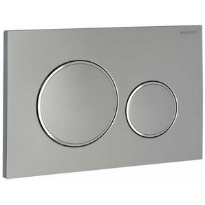 Geberit Sigma20 Betätigungsplatte für 2-Mengen-Spülung - mattchrom lackiert 115.882.JQ.1