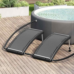 Gebogene Solar-Heizpaneele für Pool 2 Stk. 110x65 cm