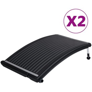 Gebogene Solar-Heizpaneele für Pool 2 Stk. 110x65 cm