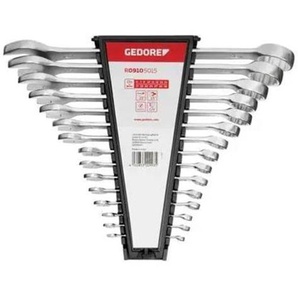 Gedore R09105015 Ratchet Spanner Set metric - 15 pieces