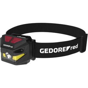 Gedore - Red Stirnlampe led, wiederaufladbar mit LiPoly Akku, 260 Lumen, R95500058
